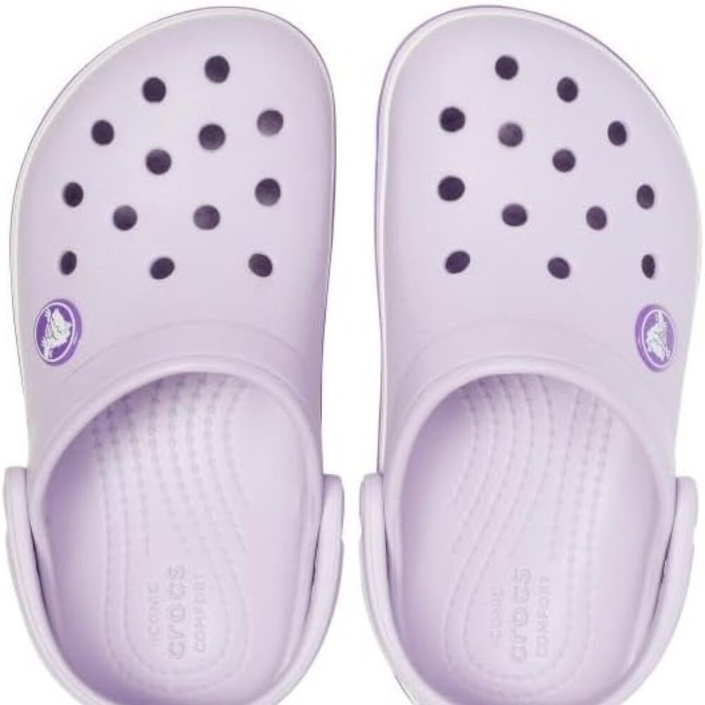 Crocs Kids Toddler Girls Crocband Clog Lavender Purple 9T
